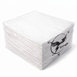 Oil Only Tri-Eagle S150 Sorbent Pads 15"X18" (100/Bag)