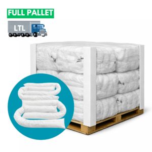 Oil Only Sorbent Socks 30 in X 4 ft (30 Socks/Bag) x 12 Bags (360 Socks)