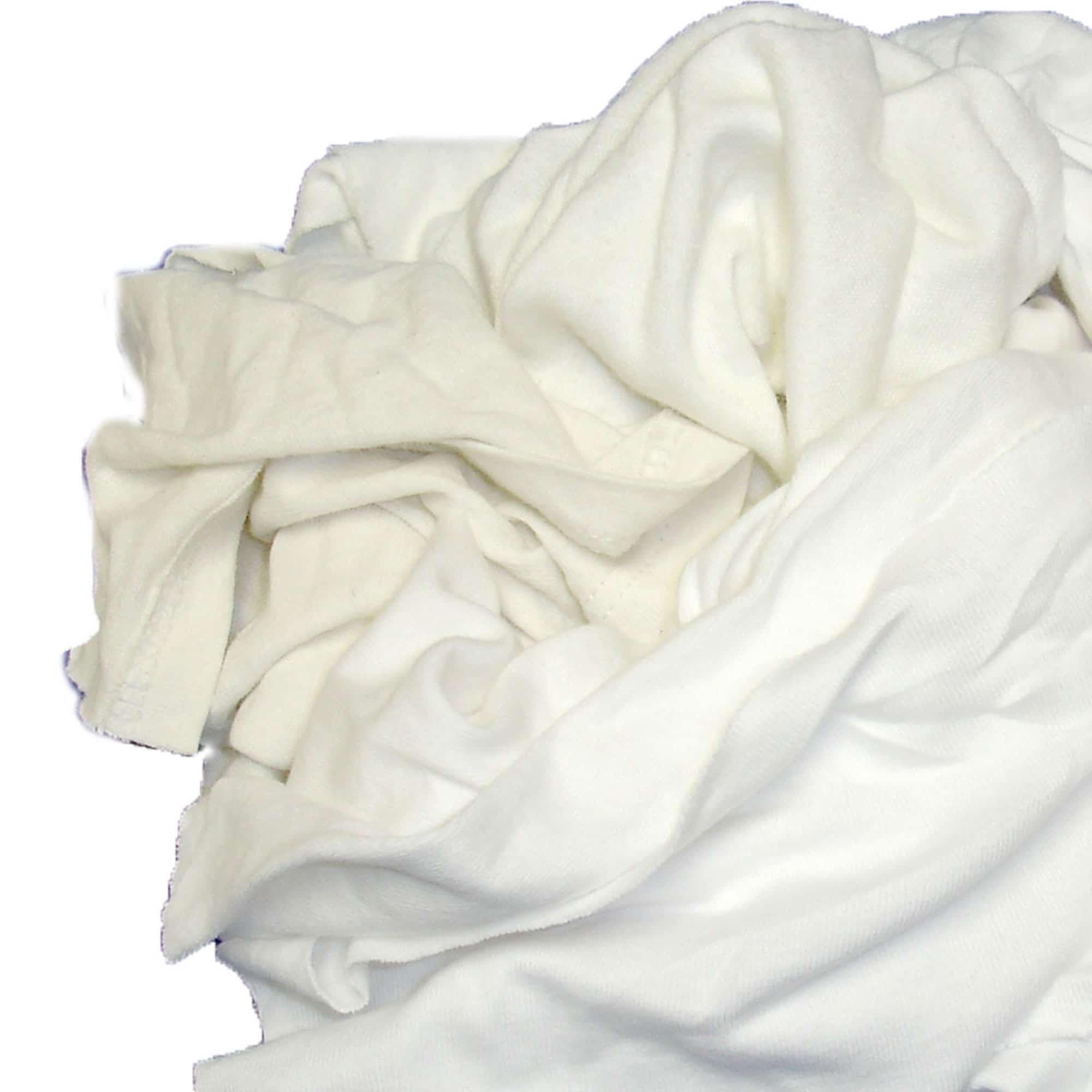 Recycled White Thermal Wiping Rag